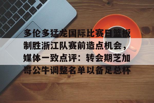 包含多伦多猛龙国际比赛日篮板制胜浙江队赛前造点机会，媒体一致点评：转会期芝加哥公牛调整名单以备足总杯的词条